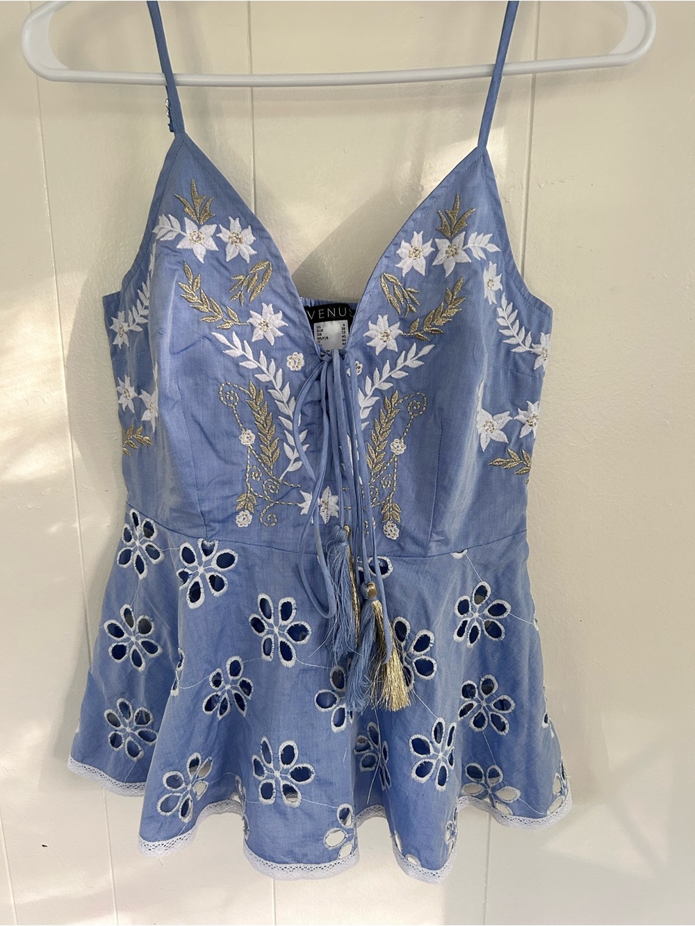 Venus peplum top